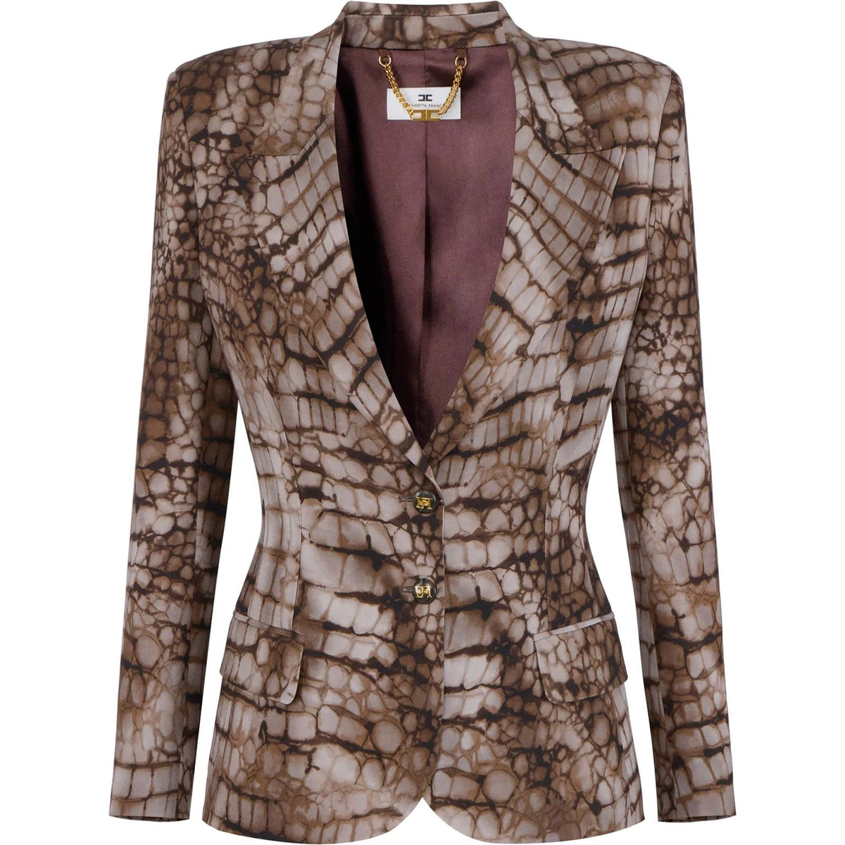 Giacche Donna Elisabetta Franchi - Giacca - Marrone-Gianni Foti