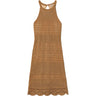 Vestiti da sera e cerimonia Donna Twinset - Abito Corto In Maglia Mix Punti E Strass - Beige di Twinset su Gianni Foti