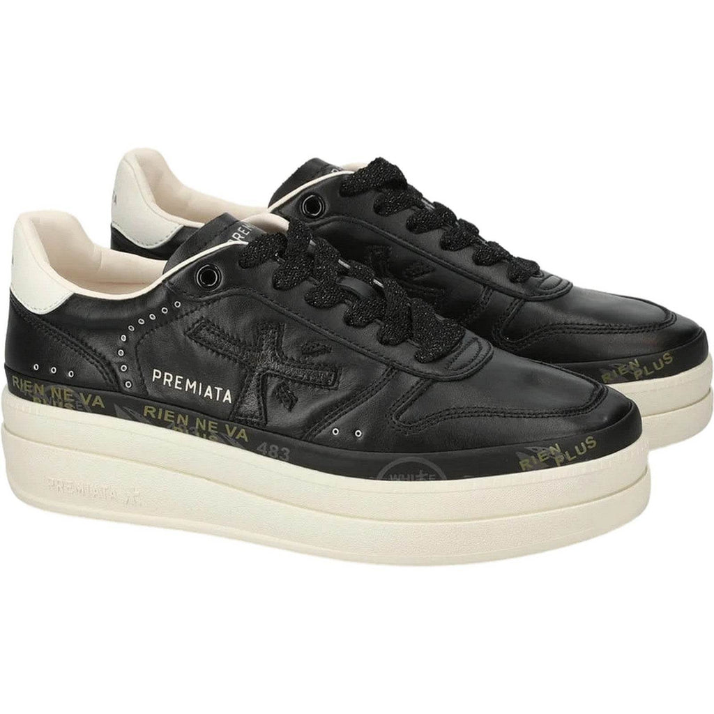Sneaker Donna Premiata - Micol - Nero-Gianni Foti
