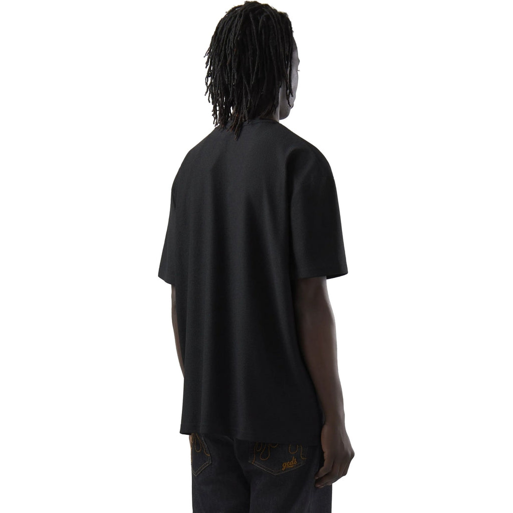 T-shirt Uomo Gcds - Logo Lounge Ss T-Shirt - Nero-Gianni Foti