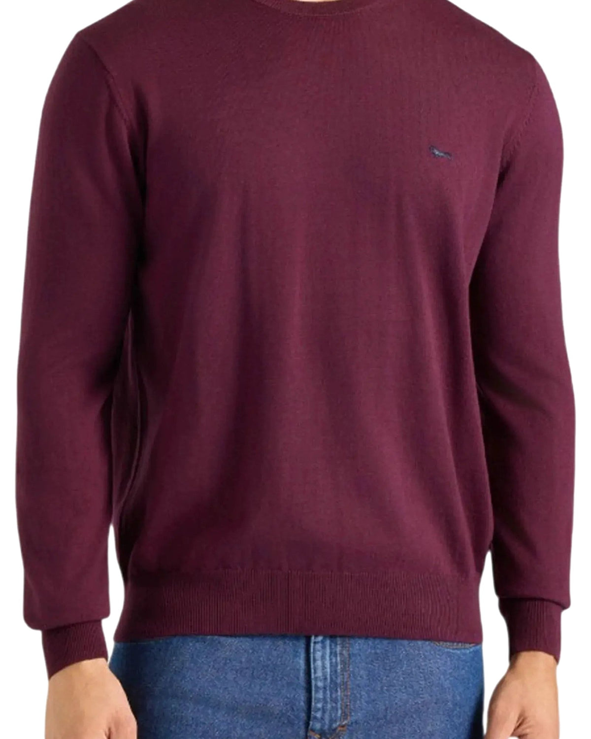 Maglioni Uomo Harmont & Blaine - Maglia Paricollo Cotone/Lana HRR012030788 - Bordeaux