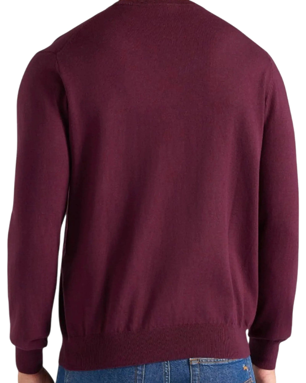Maglioni Uomo Harmont & Blaine - Maglia Paricollo Cotone/Lana HRR012030788 - Bordeaux