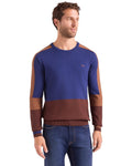 Maglioni Uomo Harmont & Blaine - Paricollo Color Block HRR908030788 - Cioccolato