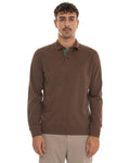 Polo Uomo Harmont & Blaine - Polo In Jersey Brushed LRR497021109 - Cioccolato