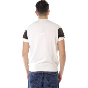 T-shirt Uomo Claq - G/C F. 14 100% Cotone Giza Blo - Bianco