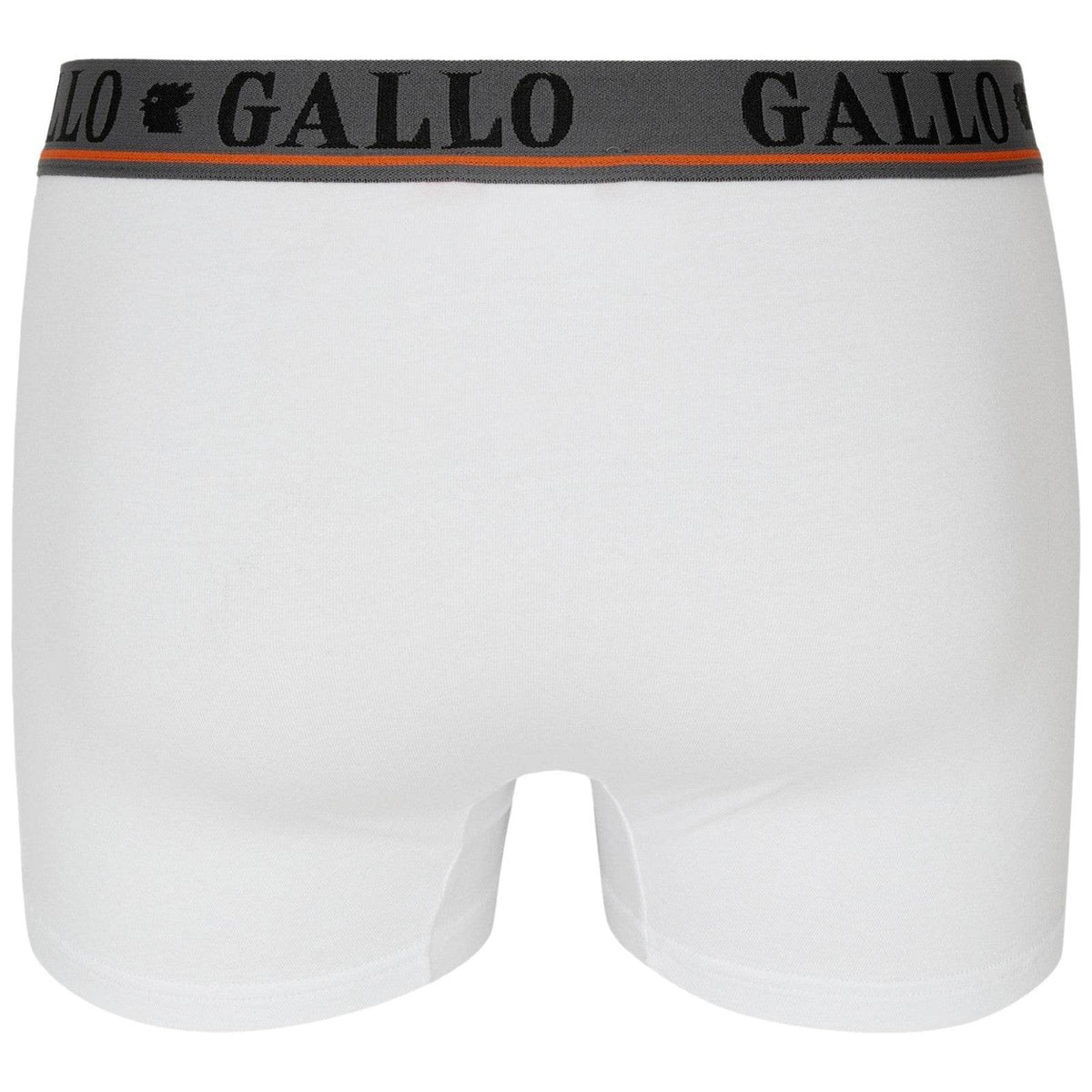 Slip Uomo Gallo - U Boxer Basico Co/Ea T.u. + Elx Loga - Bianco
