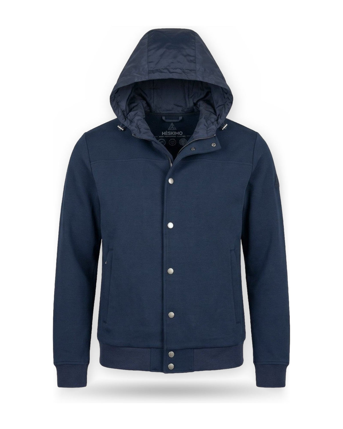 Giubbotti Uomo Heskimo - Bomber Pettorina Cappuccio Interlock - Blu