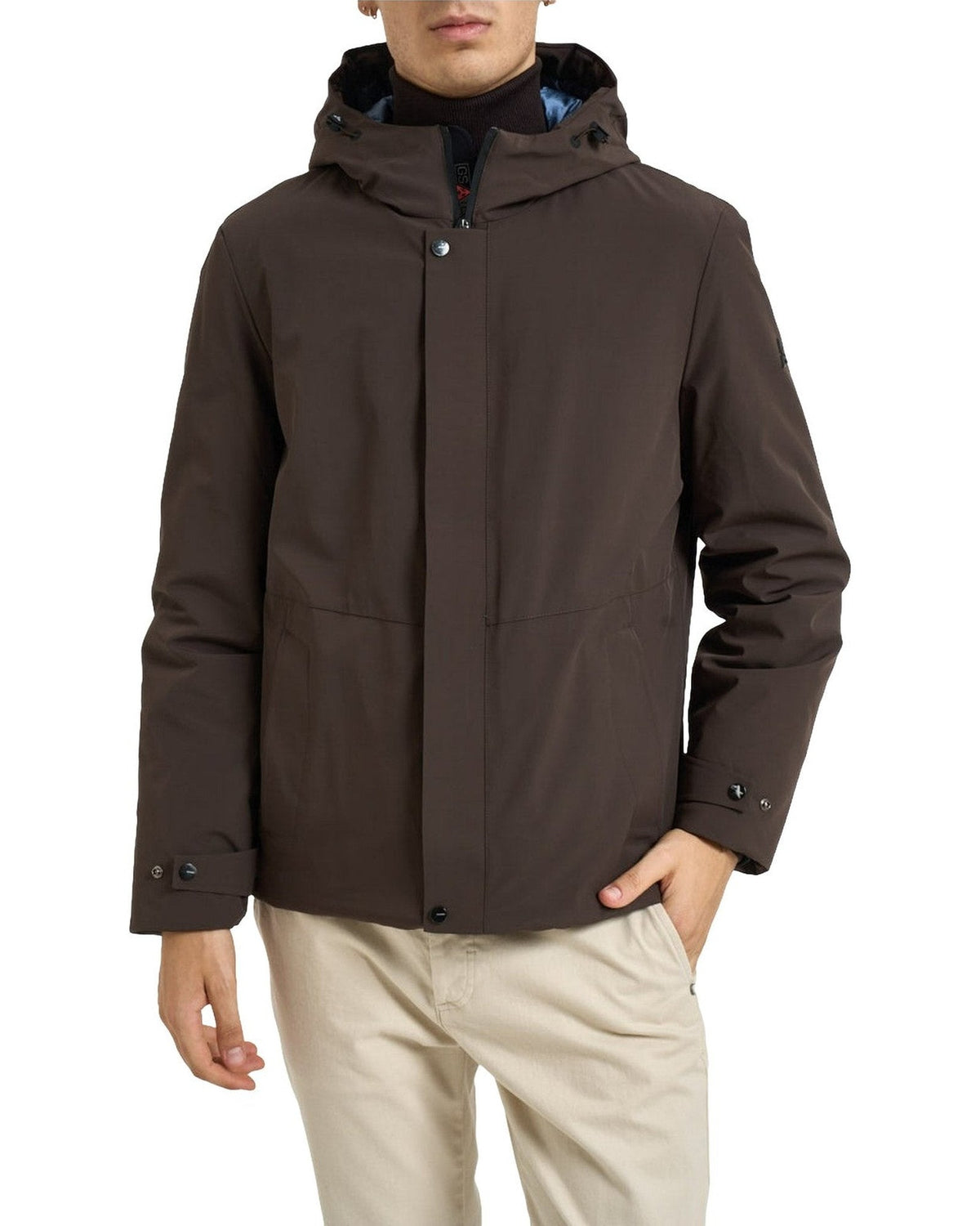 Giubbotti Uomo Heskimo - Parka Short GS Tech Sorona - Marrone