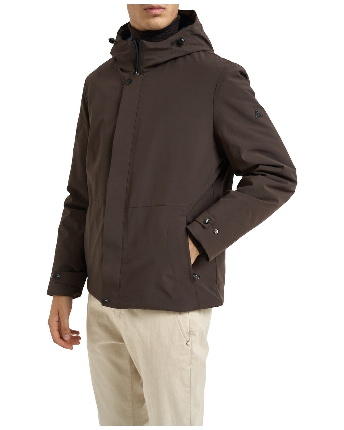 Giubbotti Uomo Heskimo - Parka Short GS Tech Sorona - Marrone