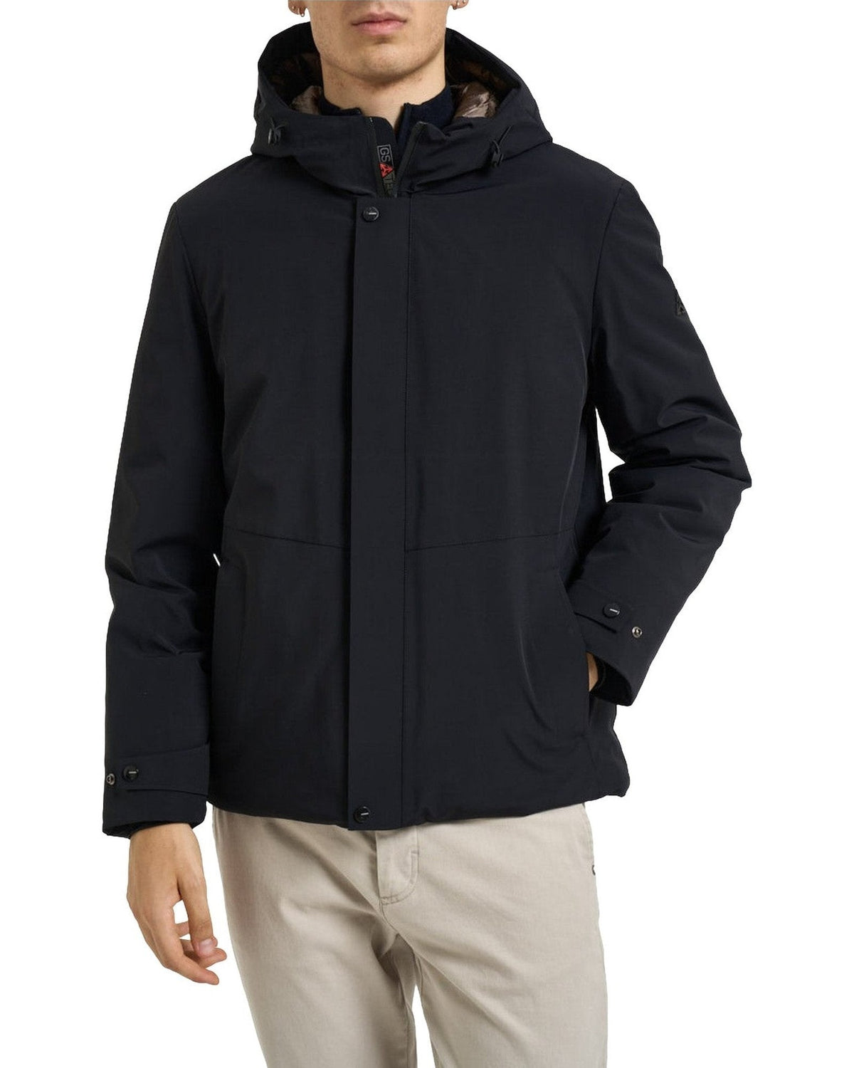 Giubbotti Uomo Heskimo - Parka Short GS Tech Sorona - Nero