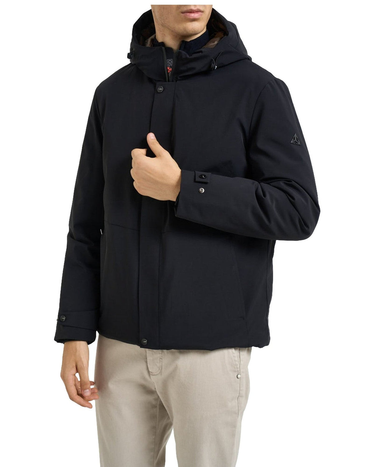 Giubbotti Uomo Heskimo - Parka Short GS Tech Sorona - Nero