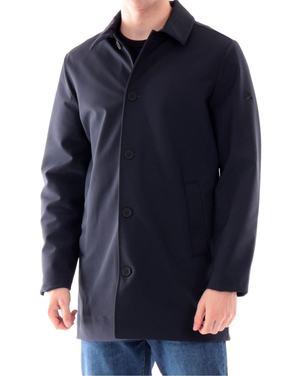 Giacconi Uomo Heskimo - Trench Sfoderabile Tech Bonded - Blu