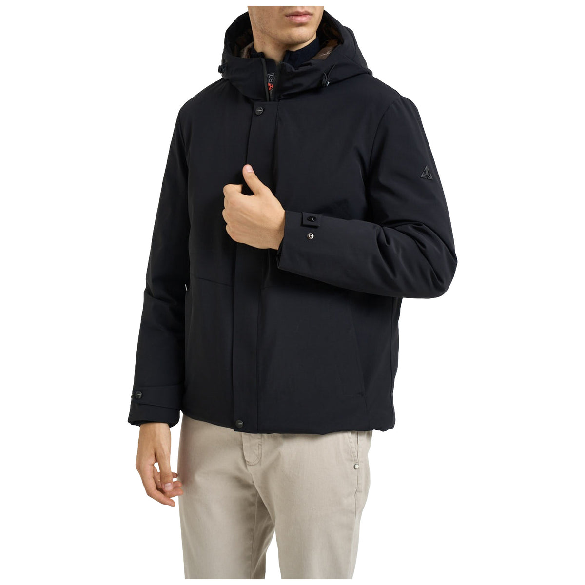 Giubbotti Uomo Heskimo - Parka Short GS Tech Sorona - Nero