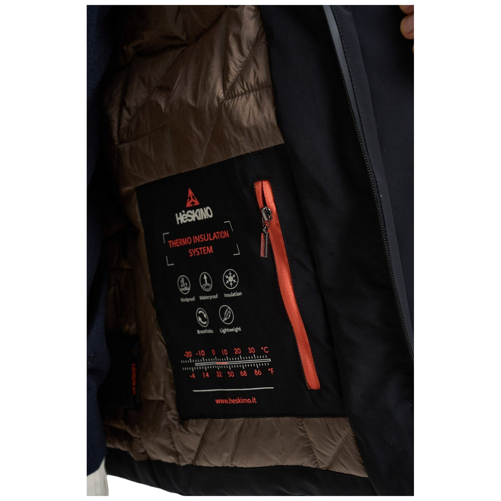 Giubbotti Uomo Heskimo - Parka Short GS Tech Sorona - Nero