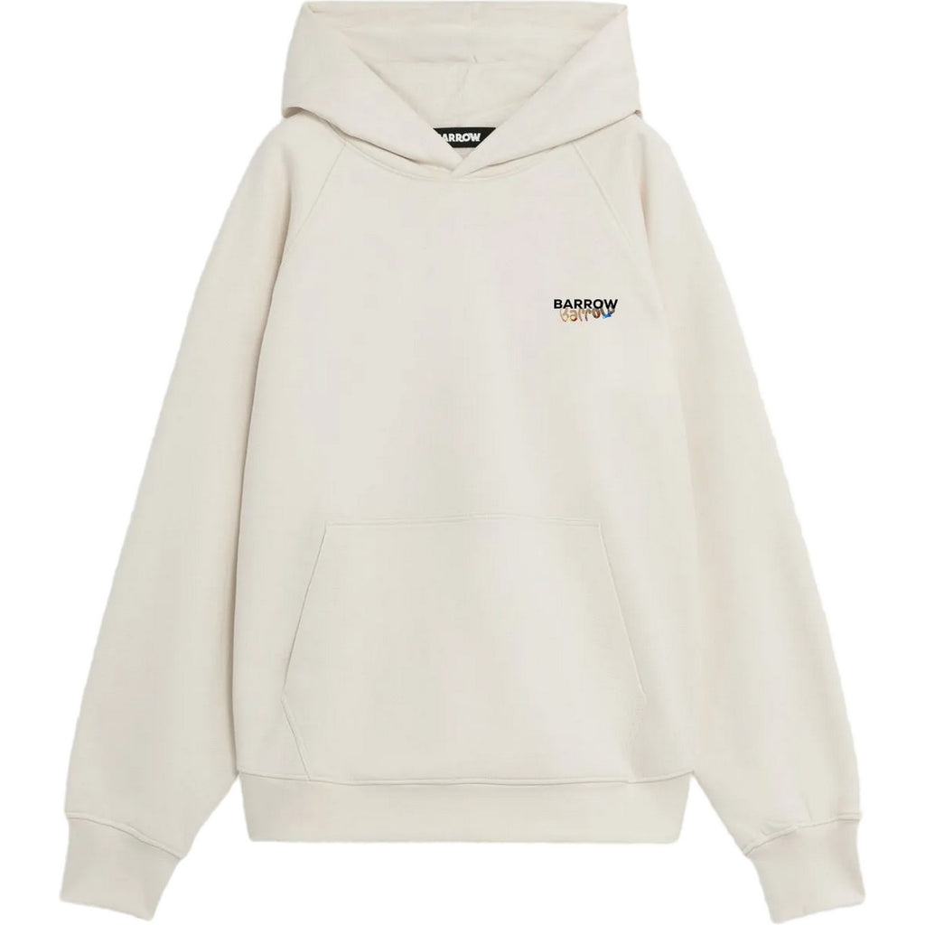 Felpe con cappuccio Unisex Barrow - Hoodie Unisex - Bianco