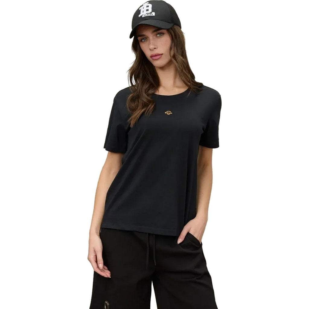 T-shirt Donna Blauer - Pumpies - Nero-Gianni Foti