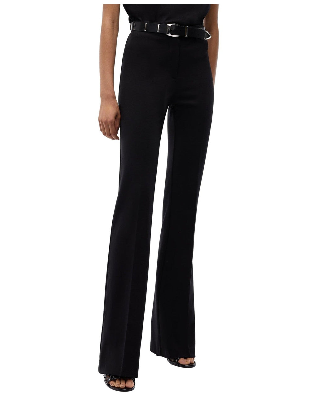 Pantaloni Donna Pinko - Hulka Pantalone Punto Stoffa C - Nero