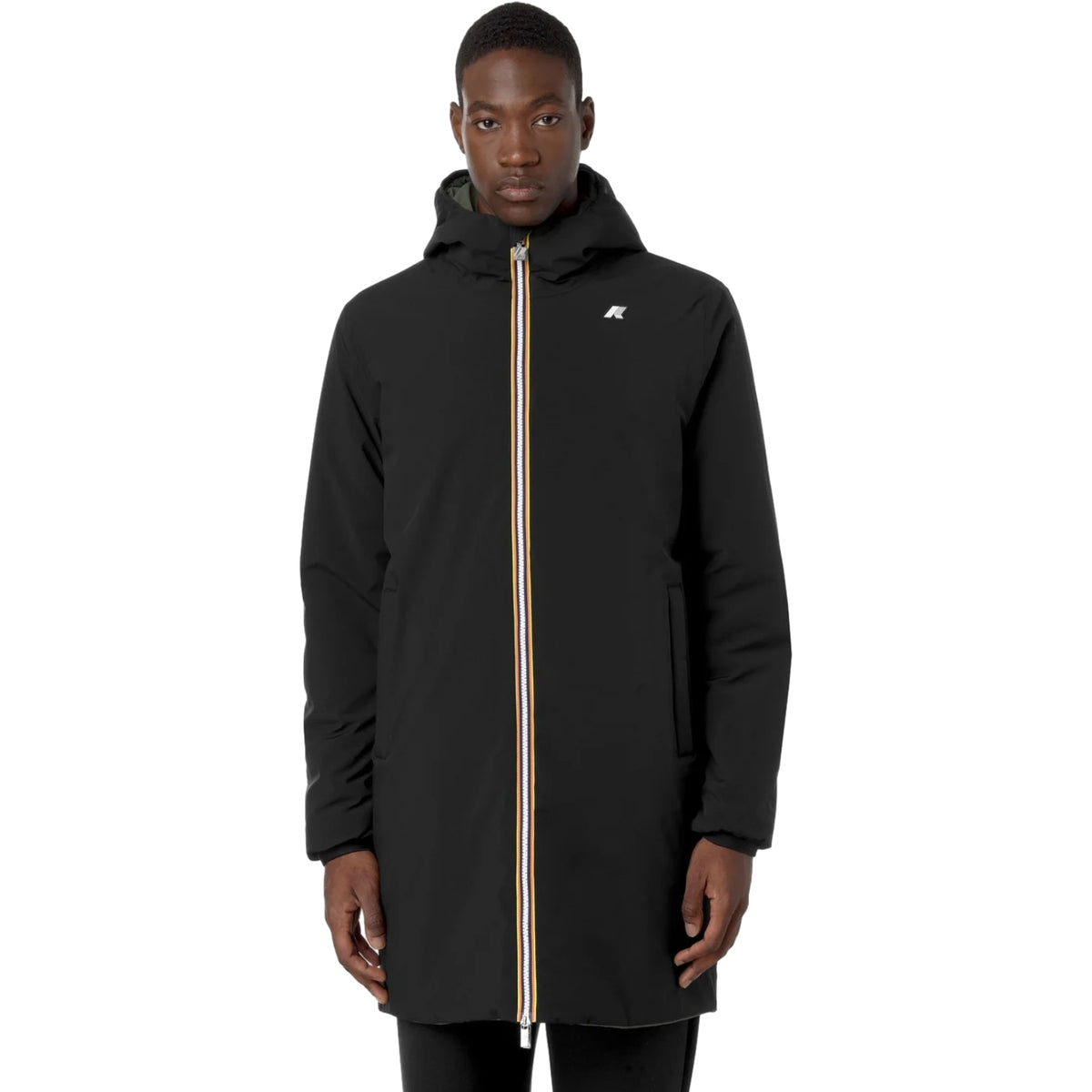 Giubbotti Uomo K-Way - Jacob St Warm Double - Nero-Gianni Foti