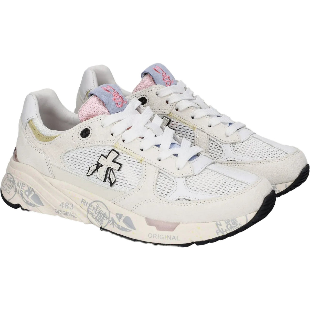 Sneaker Donna Premiata - Mased - Bianco-Gianni Foti