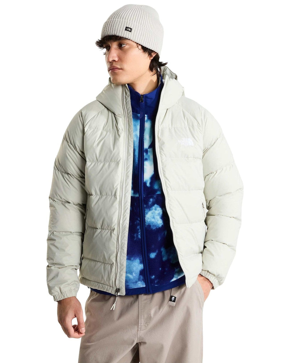 Piumini Uomo The North Face - Hydrenalite Down Hoodie - Grigio