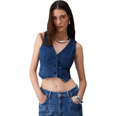 Gilet Donna Liu Jo - Gilet - Blu-Gianni Foti