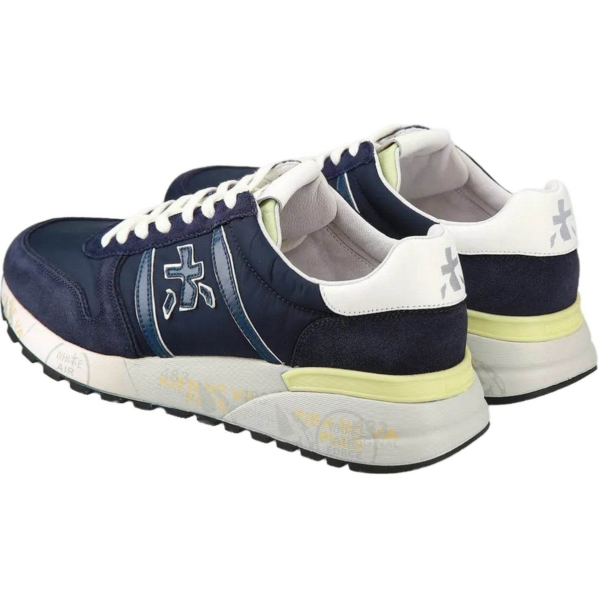 Sneaker Uomo Premiata - Lander - Blu-Gianni Foti