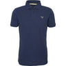 Polo Uomo Barbour - Lightweight Sports Polo Shirt - Blu-Gianni Foti