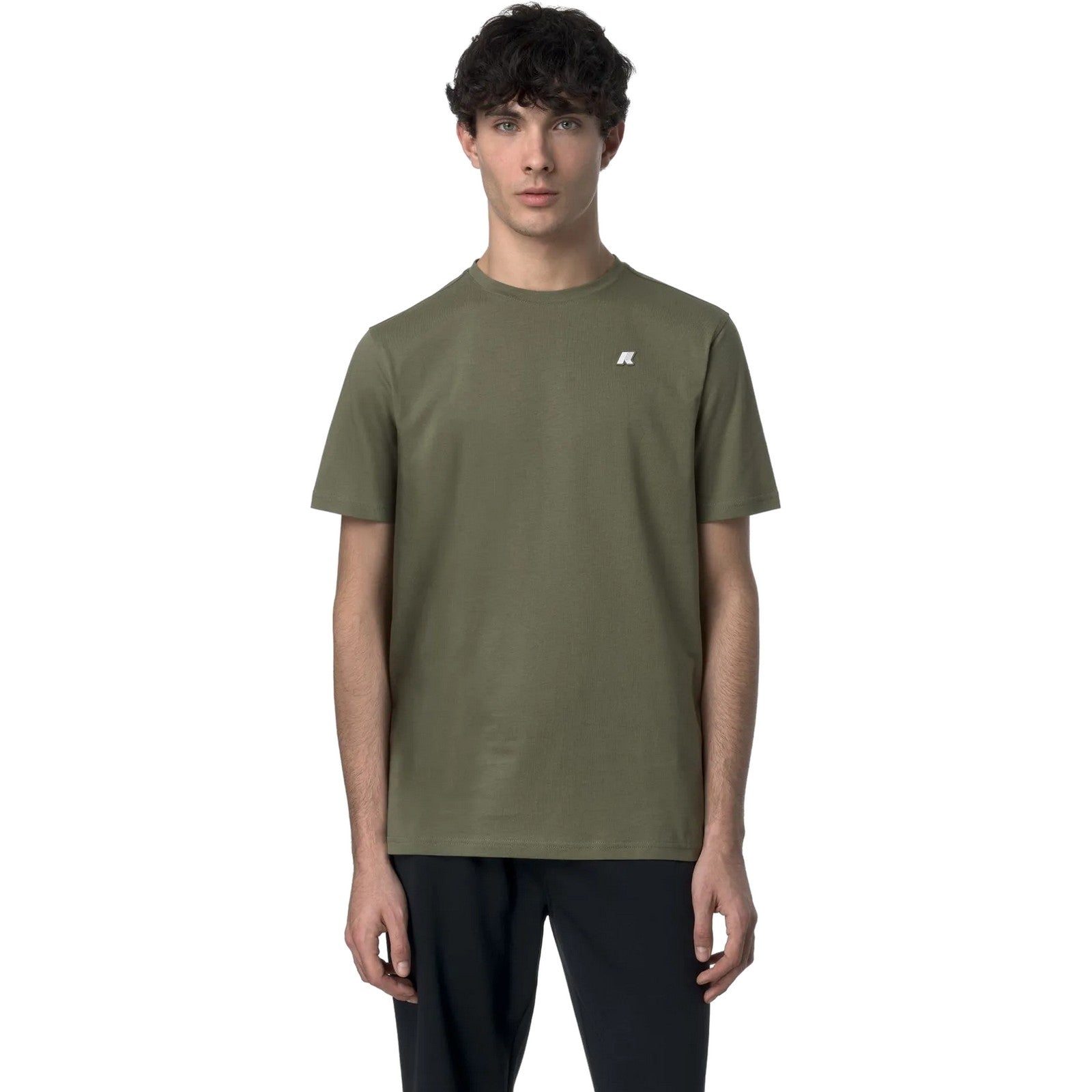 T-shirt Uomo K-Way - Odom Jersey - Verde