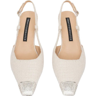 Scarpe con tacco Donna Twenty Fourhaitch - Scarpe con tacco Tonga - Bianco