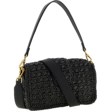 Borse a tracolla Donna Twinset - Tracolla C/Patta Effetto Crochet - Nero di Twinset su Gianni Foti