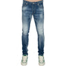 Jeans Uomo My Brand - Daytime sky Blue Distressed Jeans - Blu di My Brand su Gianni Foti
