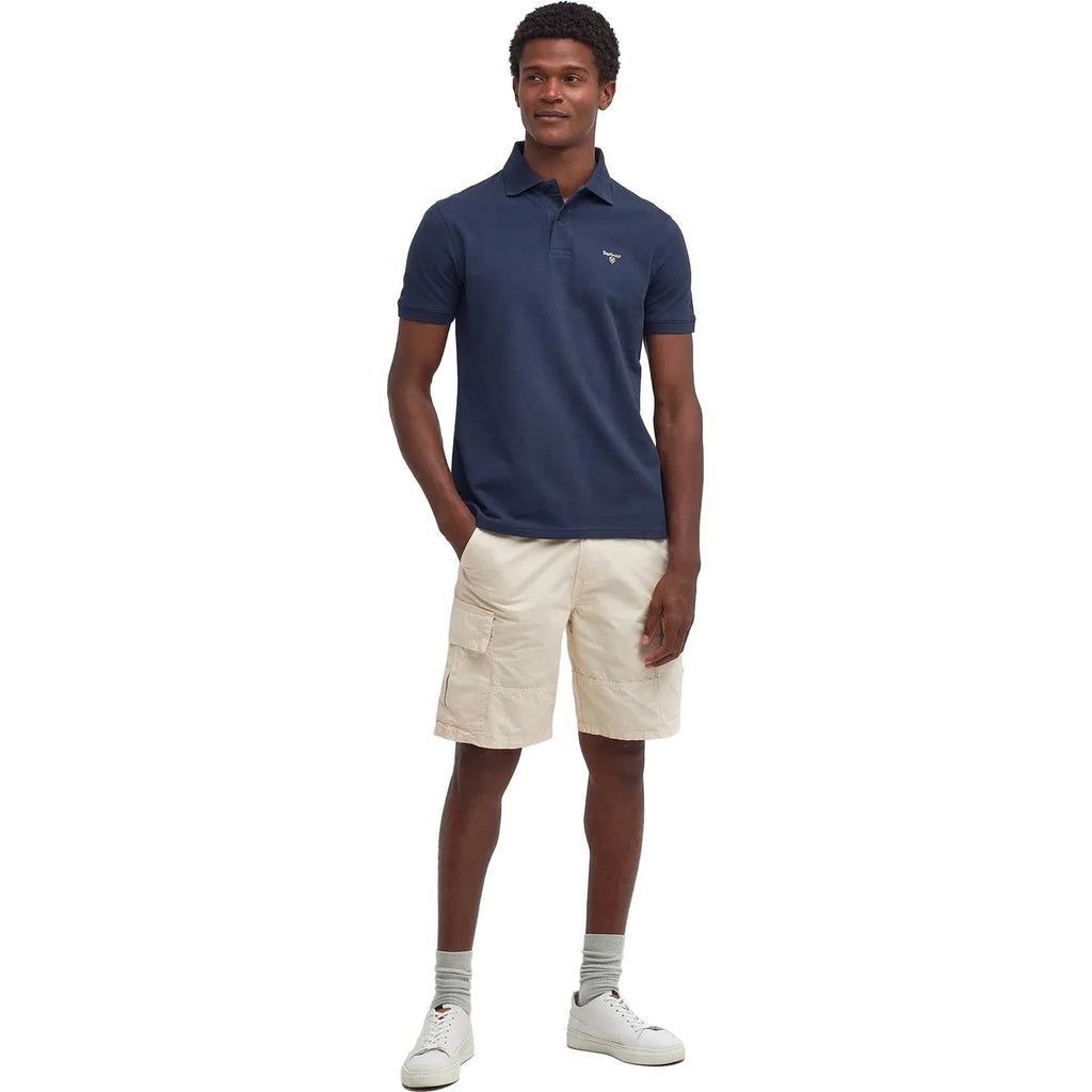Polo Uomo Barbour - Lightweight Sports Polo Shirt - Blu-Gianni Foti