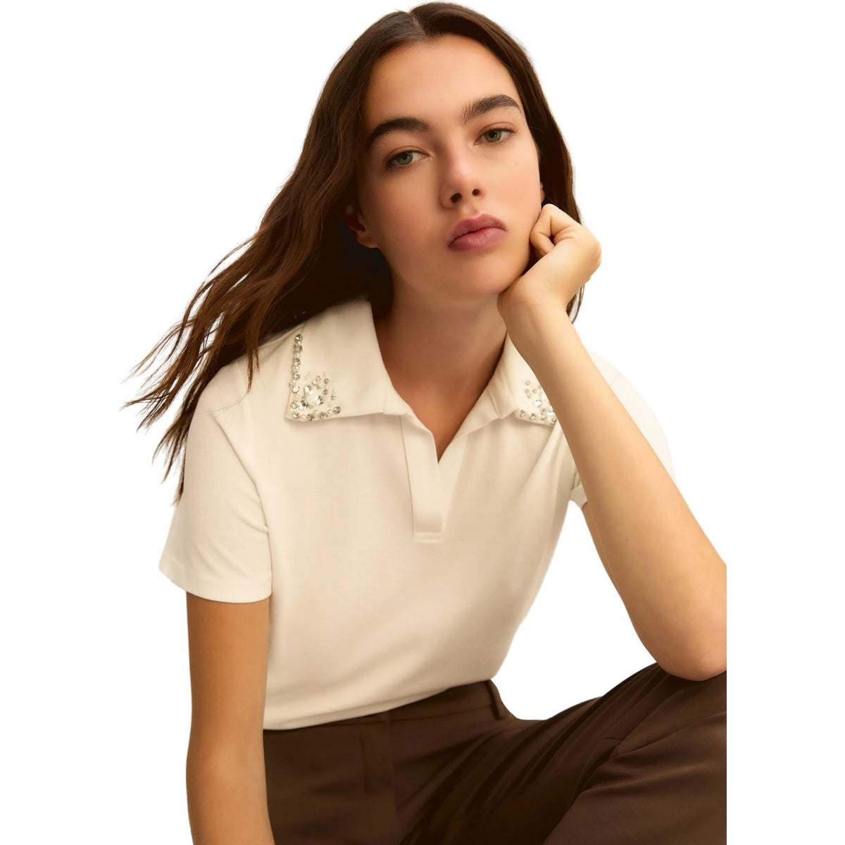 Polo Donna Emme - Polo - Bianco-Gianni Foti