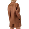 Camicie Donna Mc2 Saint Barth - Long Sleeve Pocket Shirt - Marrone