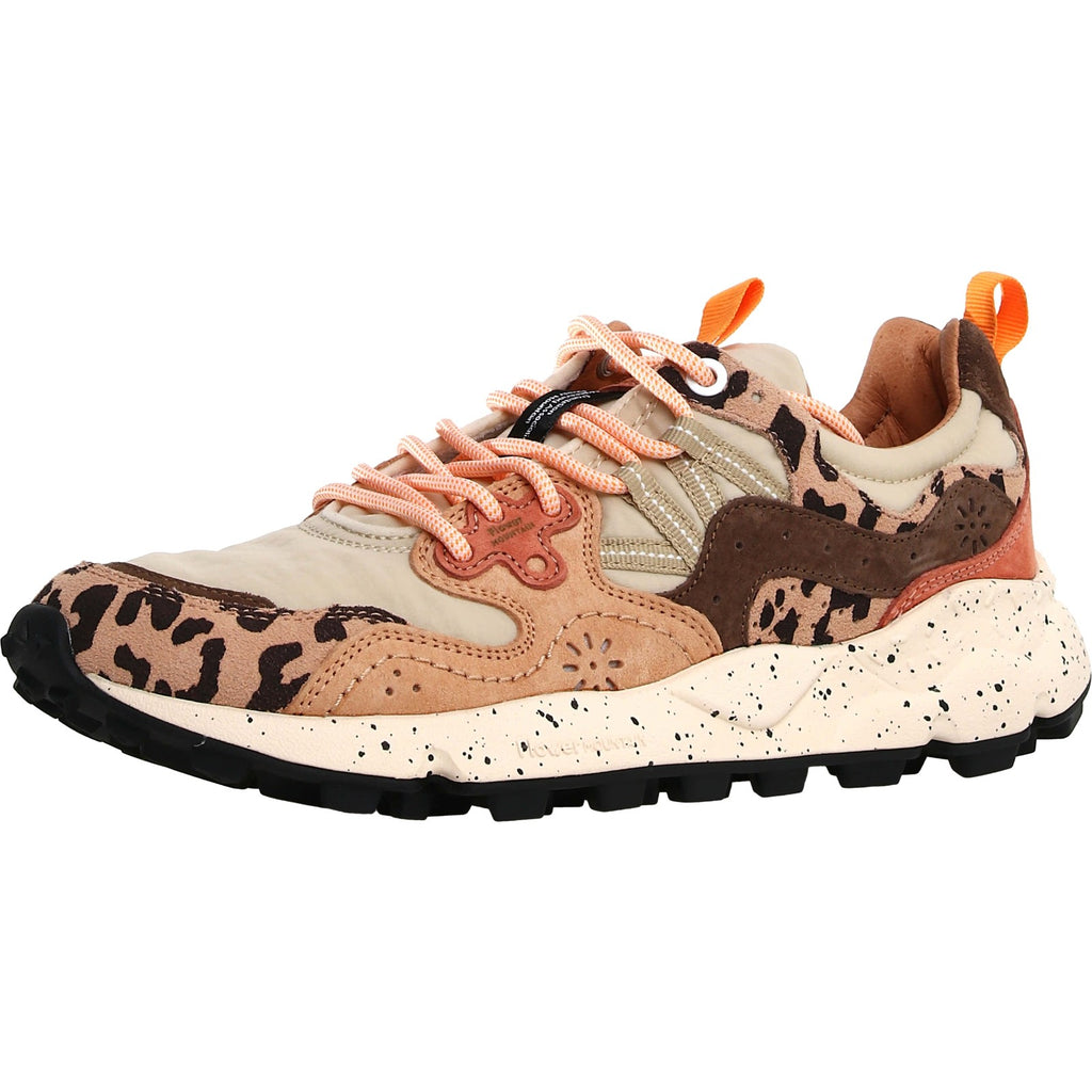 Sneaker Unisex Flower Mountain - Yamano 3 Uni Suede/Nylon Grey-White-Taupe - Beige