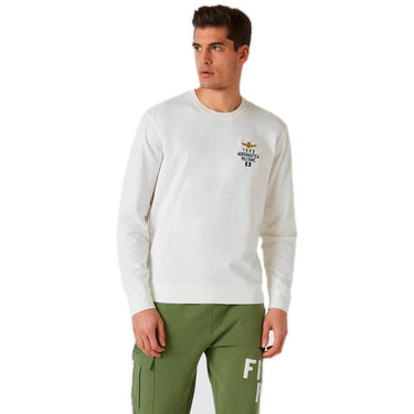 Felpe senza cappuccio Uomo Aeronautica Militare - Felpa Girocollo - Bianco di Aeronautica Militare su Gianni Foti
