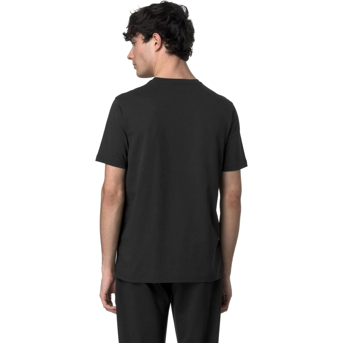 T-shirt Uomo K-Way - Odom Jersey - Nero-Gianni Foti