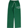 Pantaloni Donna Gcds - Logo Lounge Straight Sweatpants - Verde