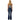 Pantaloni Donna Pinko - Flora Flare Power Stretch Blue - Blu