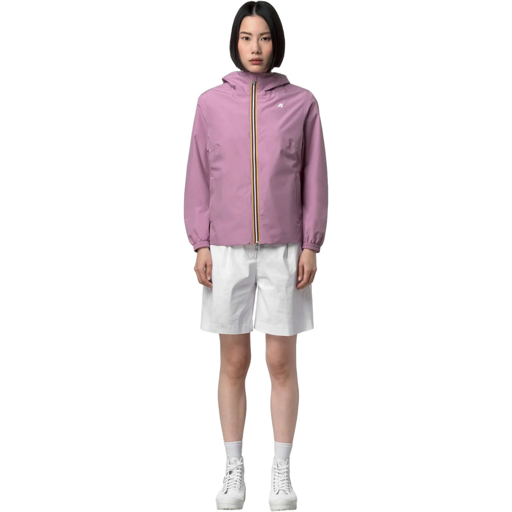 Giubbini Donna K-Way - Lil 2.0 Stretch Poly Jersey - Glicine
