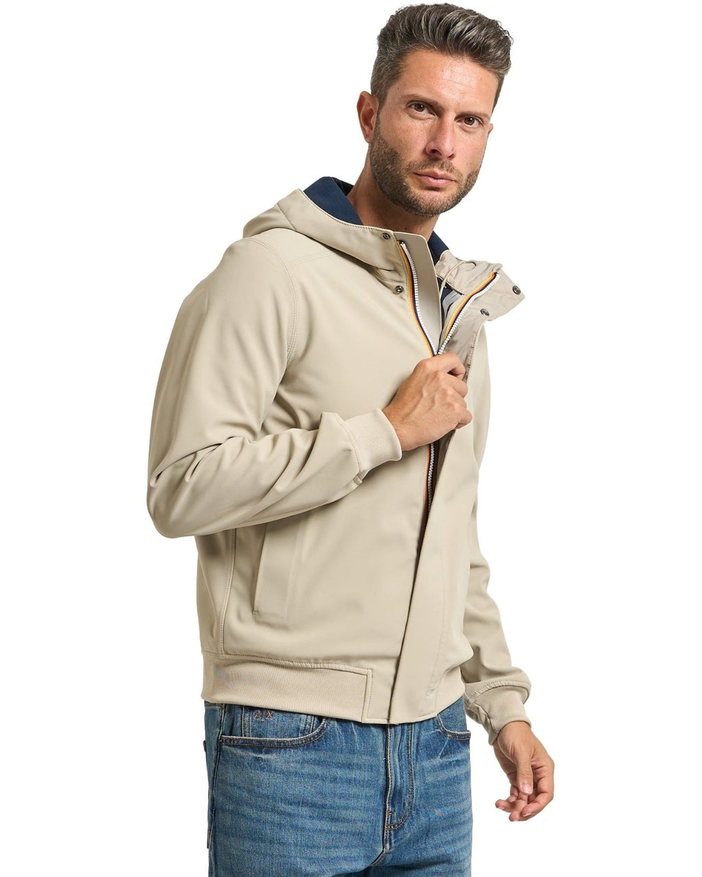 Giubbotti Uomo K-Way - Joachim Bonded - Beige