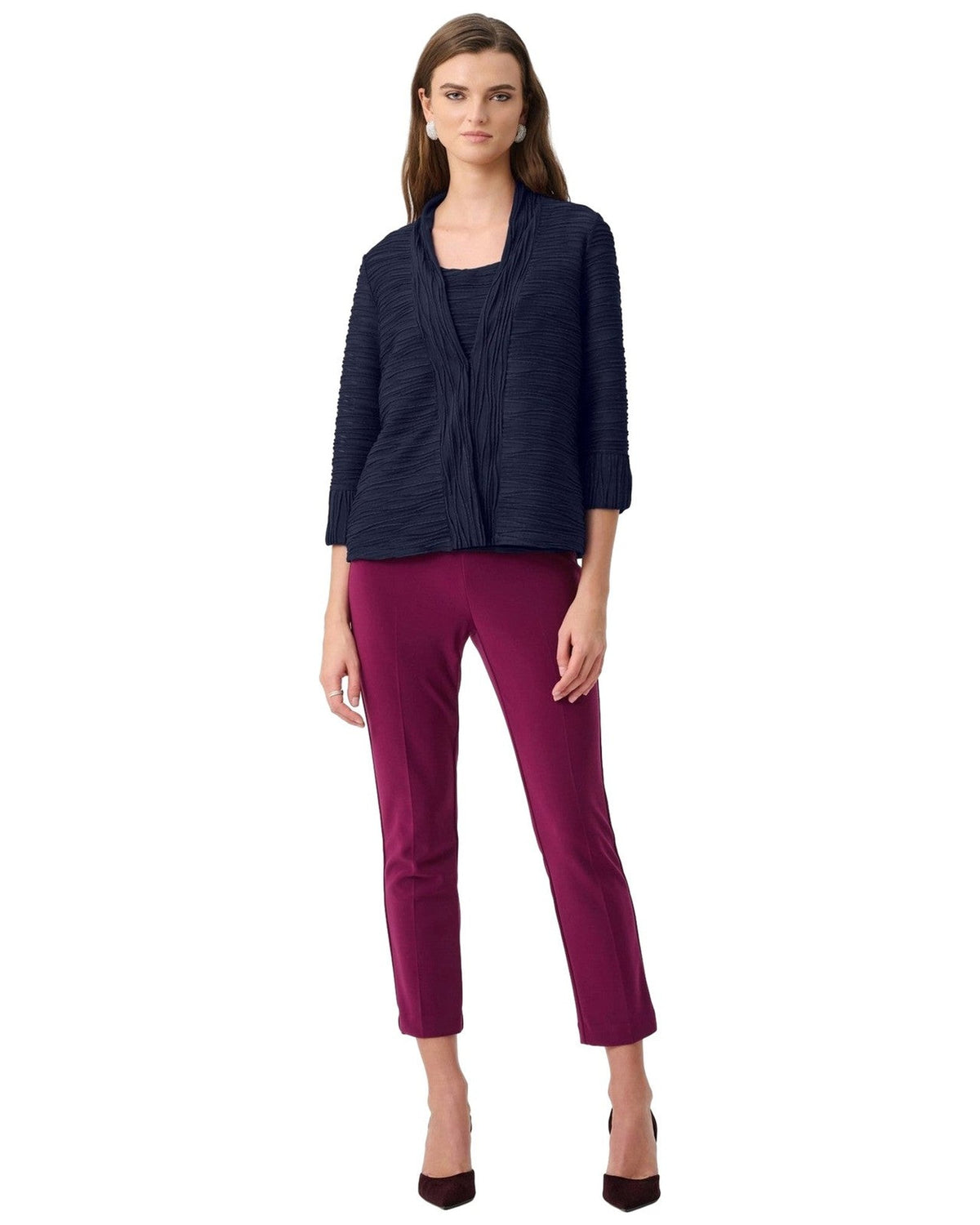 Cardigan Donna Joseph Ribkoff - Completo 2 Pezzi 263755 - Blu