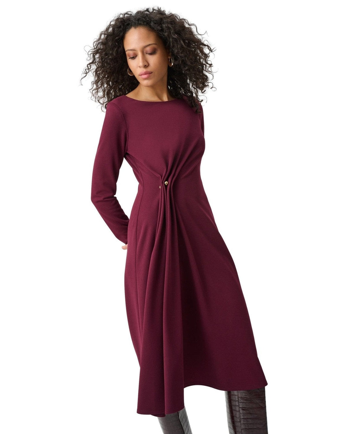 Vestiti da sera e cerimonia Donna Joseph Ribkoff - Lds Dress - Bordeaux