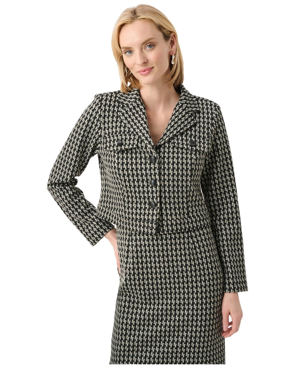 Giacche Donna Joseph Ribkoff - Lds Jacket - Bianco/Nero
