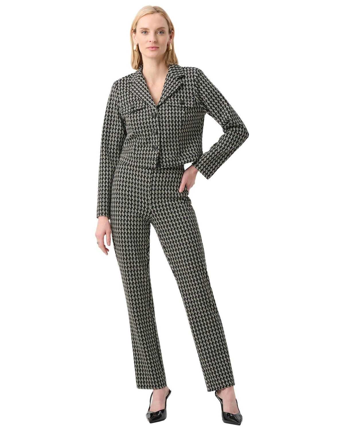Pantaloni Donna Joseph Ribkoff - Lds Pant - Bianco/Nero