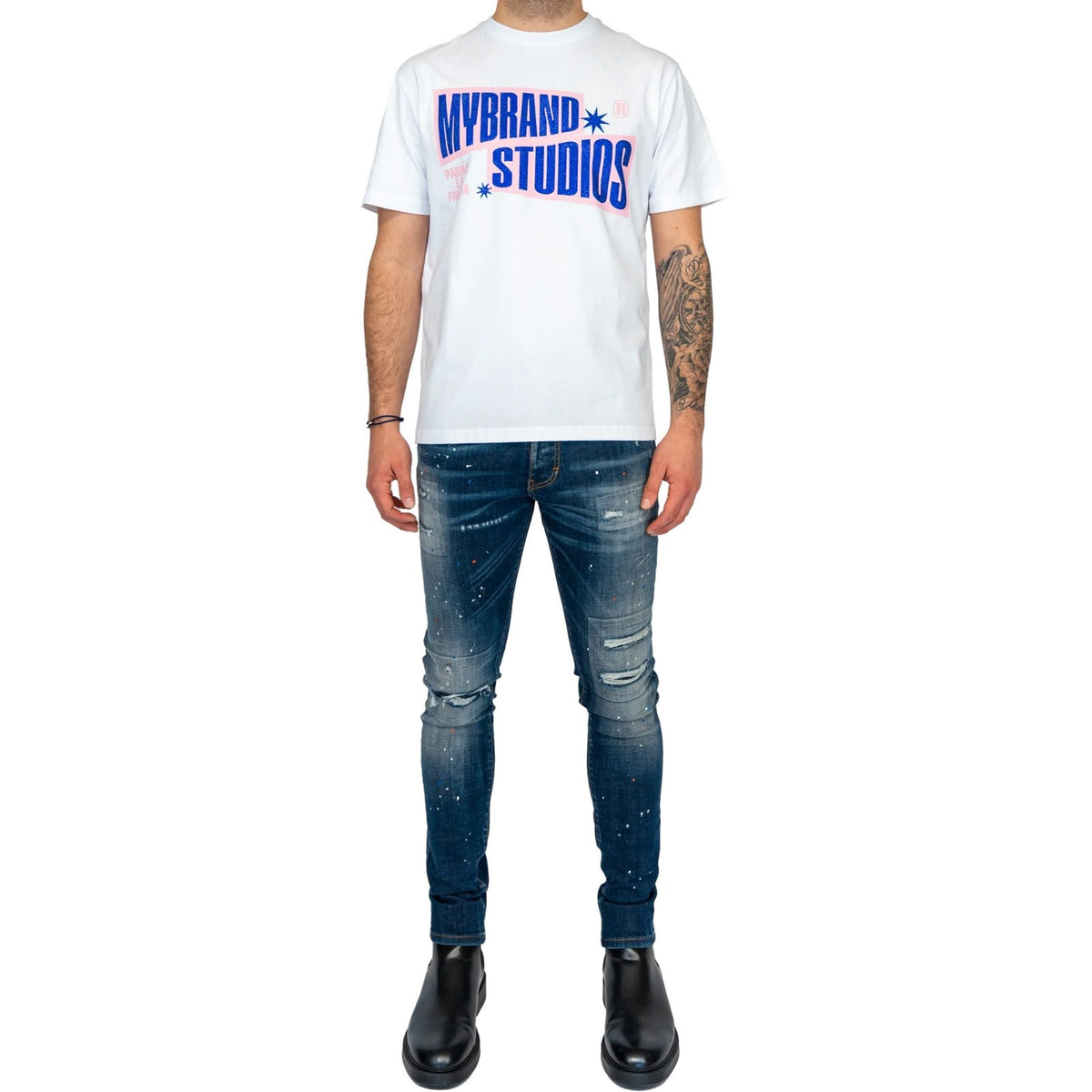 Pantaloni Uomo My Brand - Mybrand Wild Denim Jeans - Blu