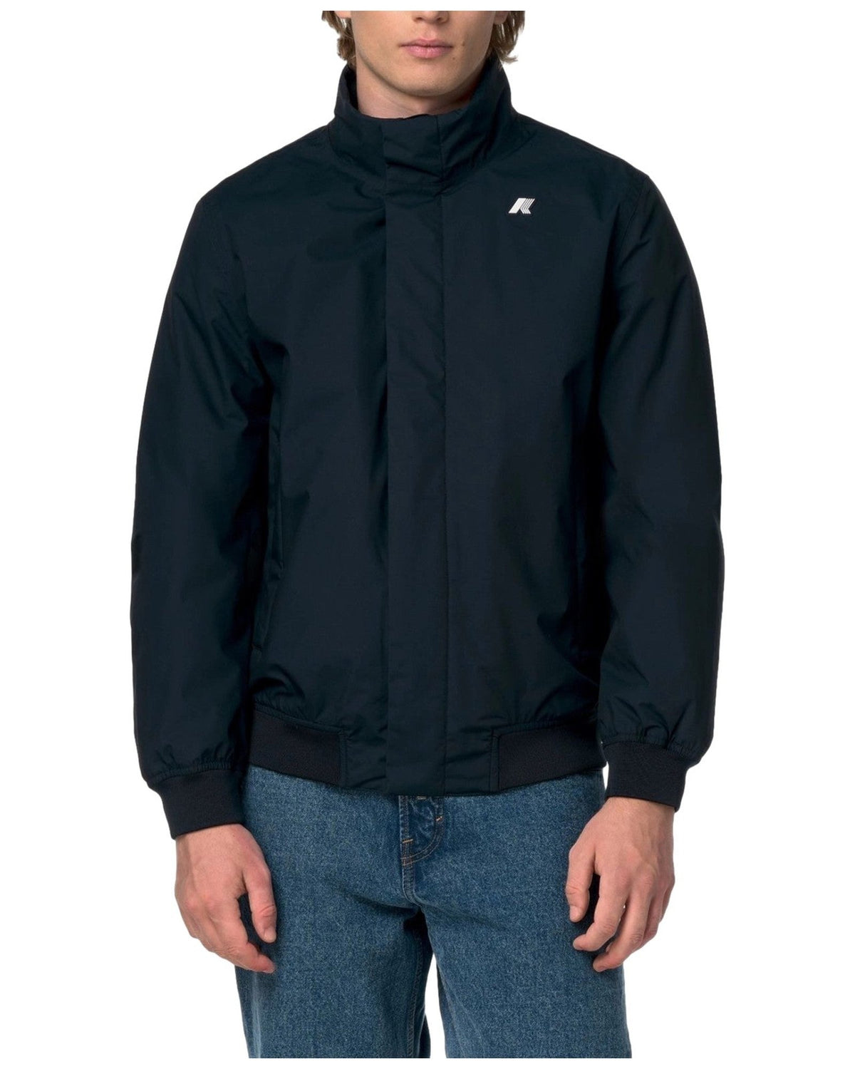 Giubbotti Uomo K-Way - Arsene Warm Micro Canvas - Blu