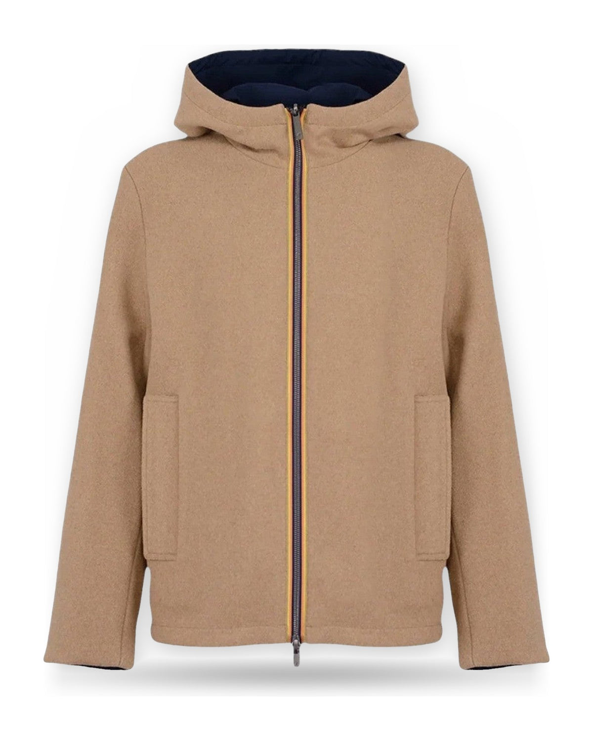 Giubbotti Uomo K-Way - Claudel Wool Bonded Double - Beige