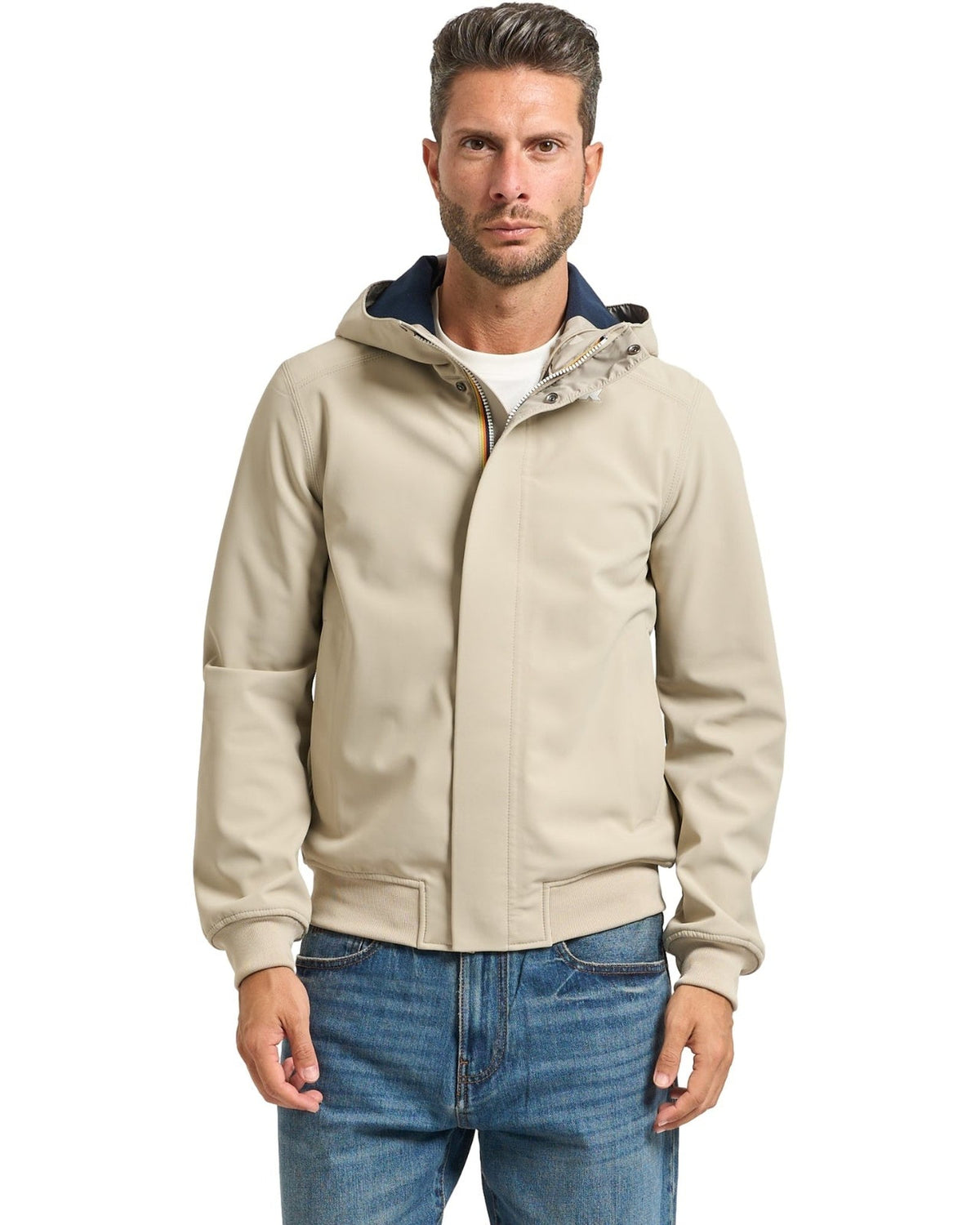 Giubbotti Uomo K-Way - Joachim Bonded - Beige