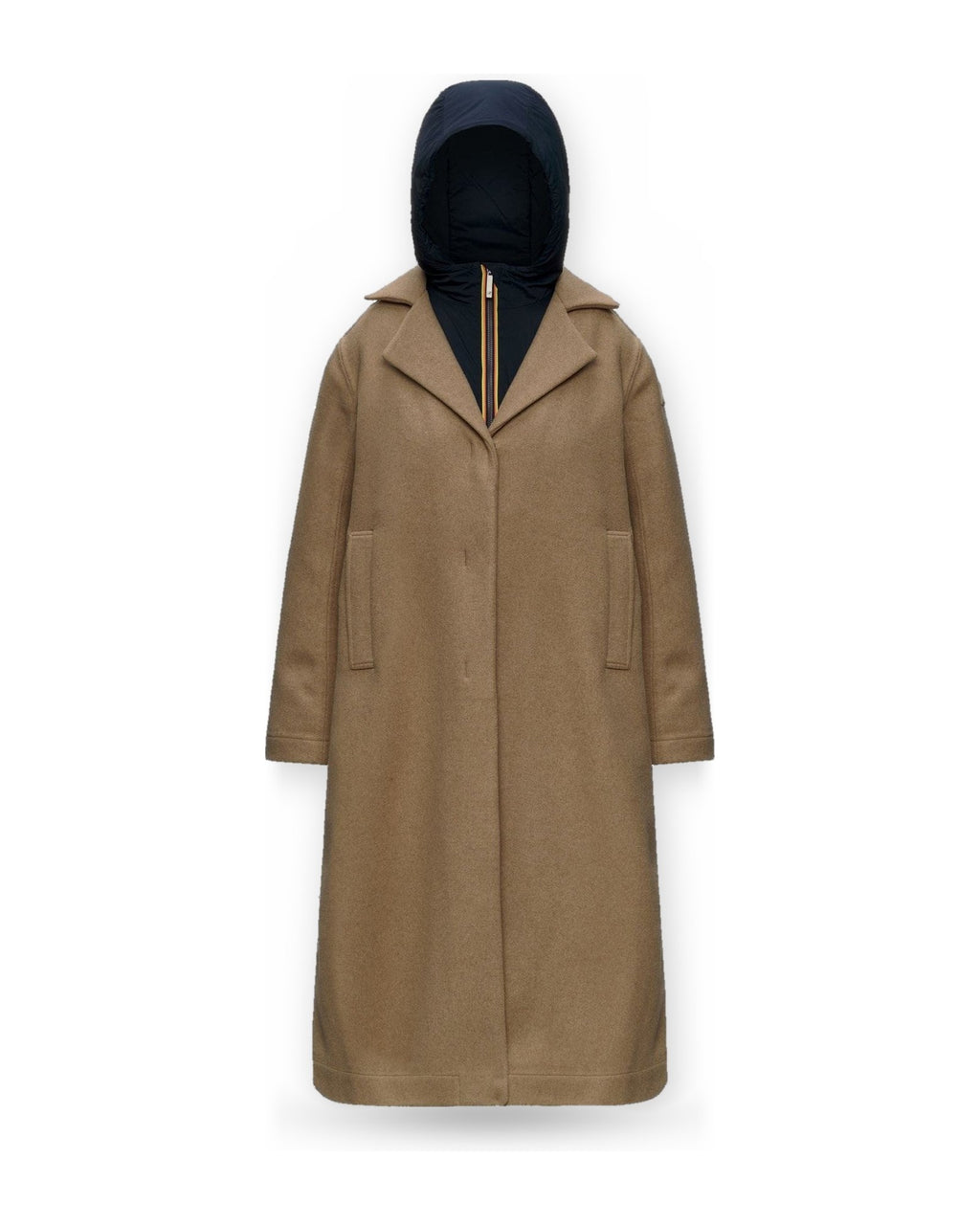 Cappotti Donna K-Way - Lana Wool Nylon - Beige